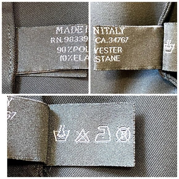 Prada Black Signature tech stretch skirt, Size 46 Italian (US 12) - Picture 9 of 15